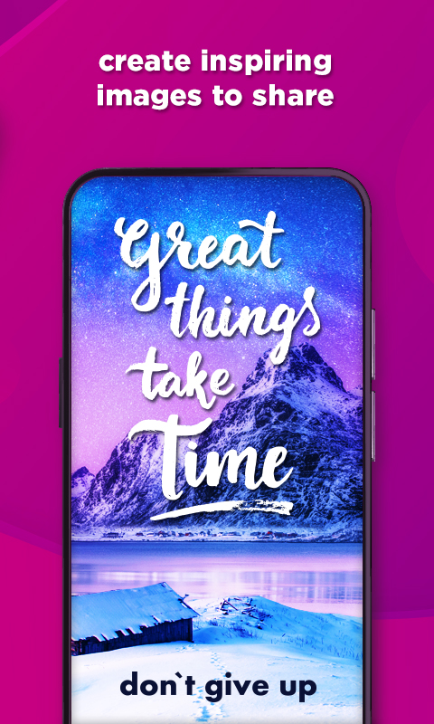 اسکرین شات 2 برنامه Text Over Photo