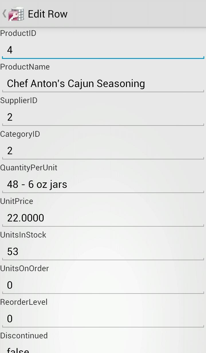 اسکرین شات 8 برنامه Viewer for MS Access ACCDB-MDB