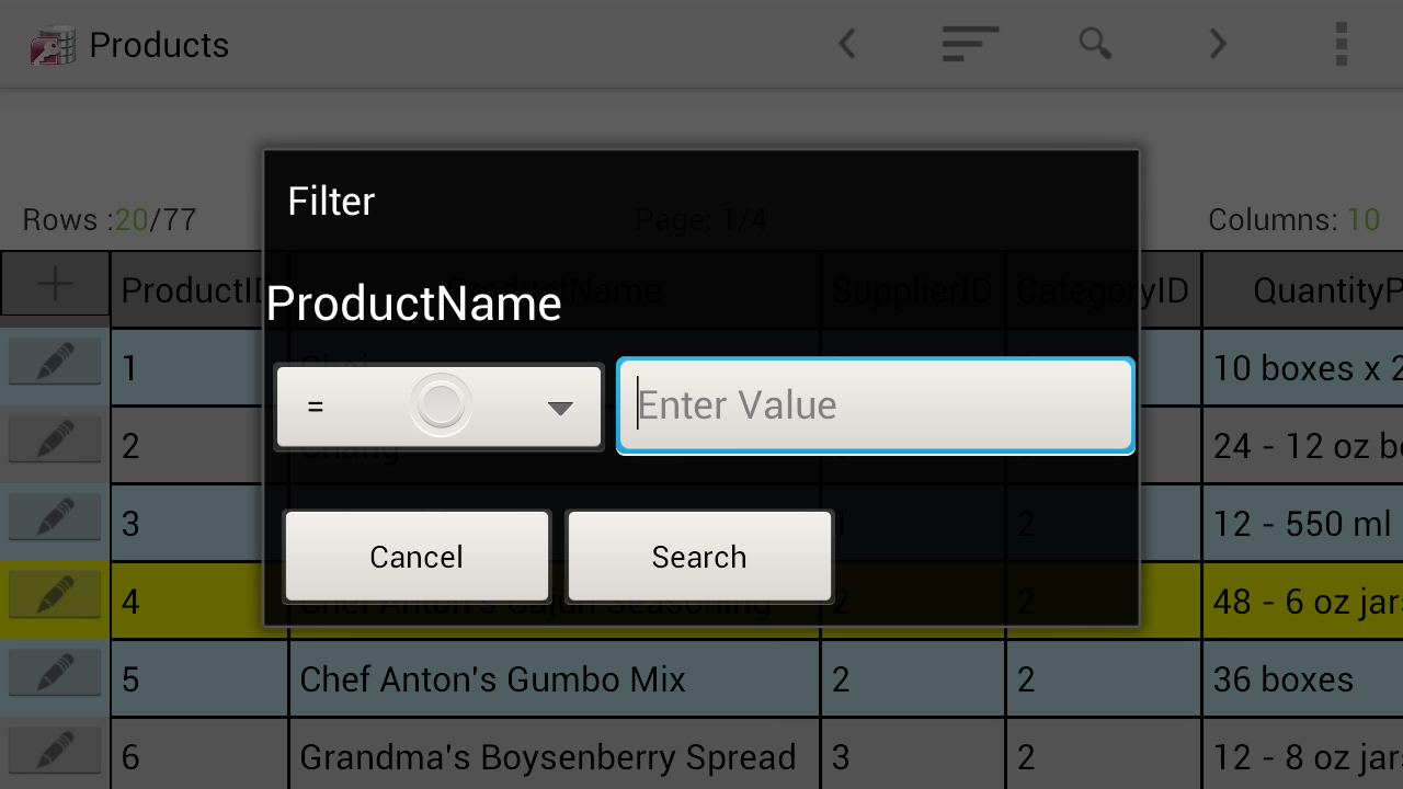 اسکرین شات 7 برنامه Viewer for MS Access ACCDB-MDB