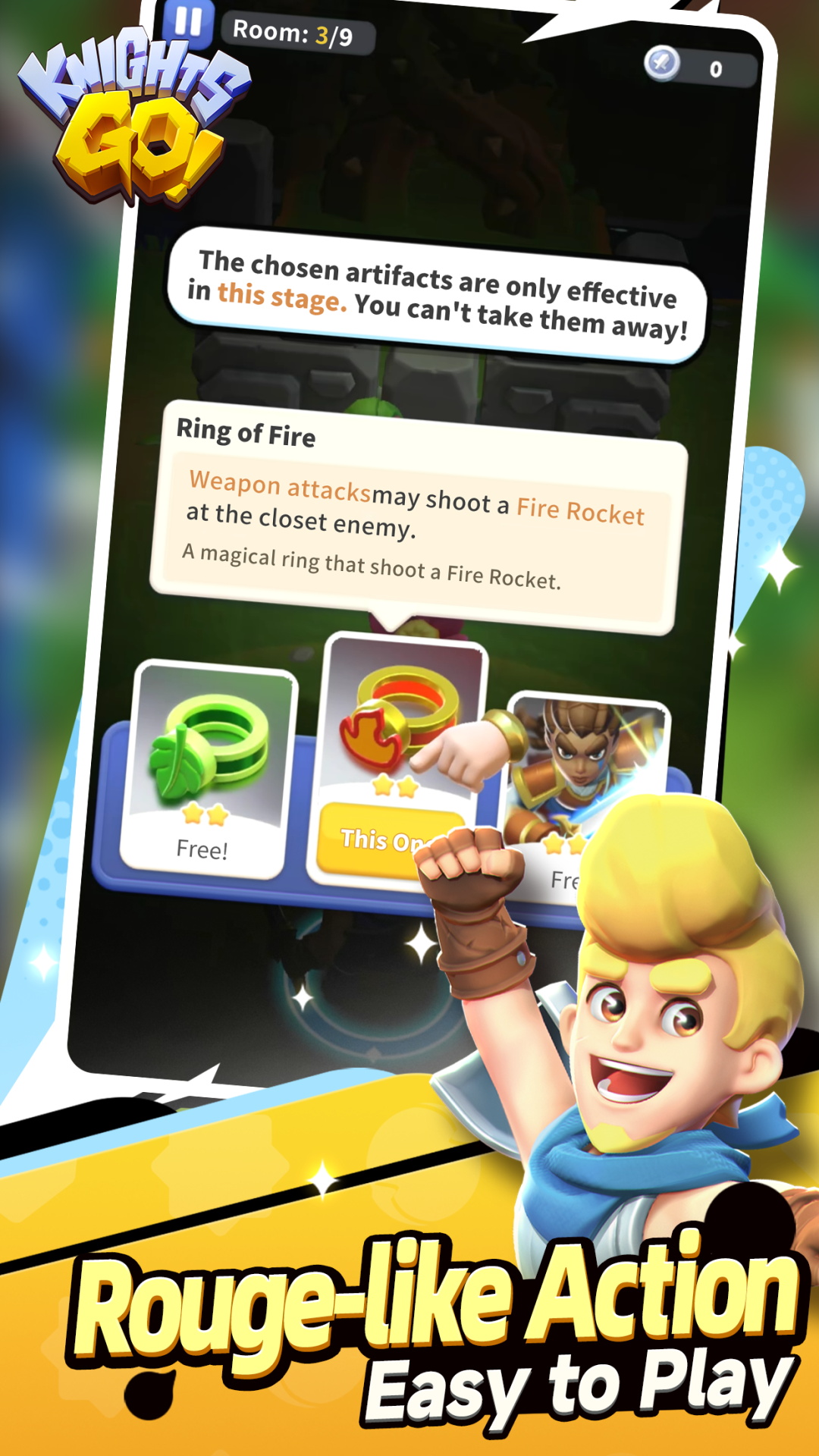 اسکرین شات 1 بازی Knights Go!