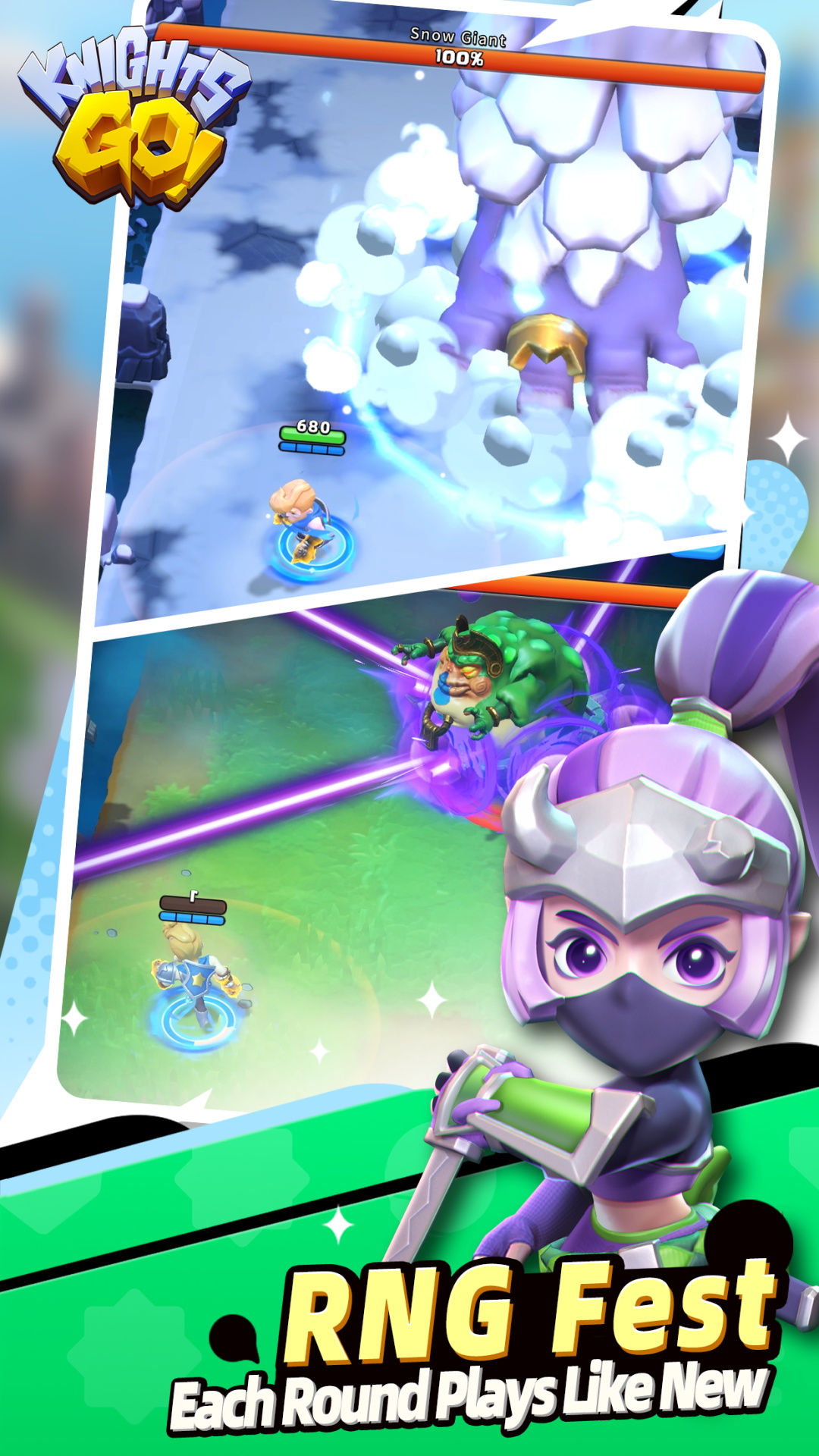 اسکرین شات 4 بازی Knights Go!