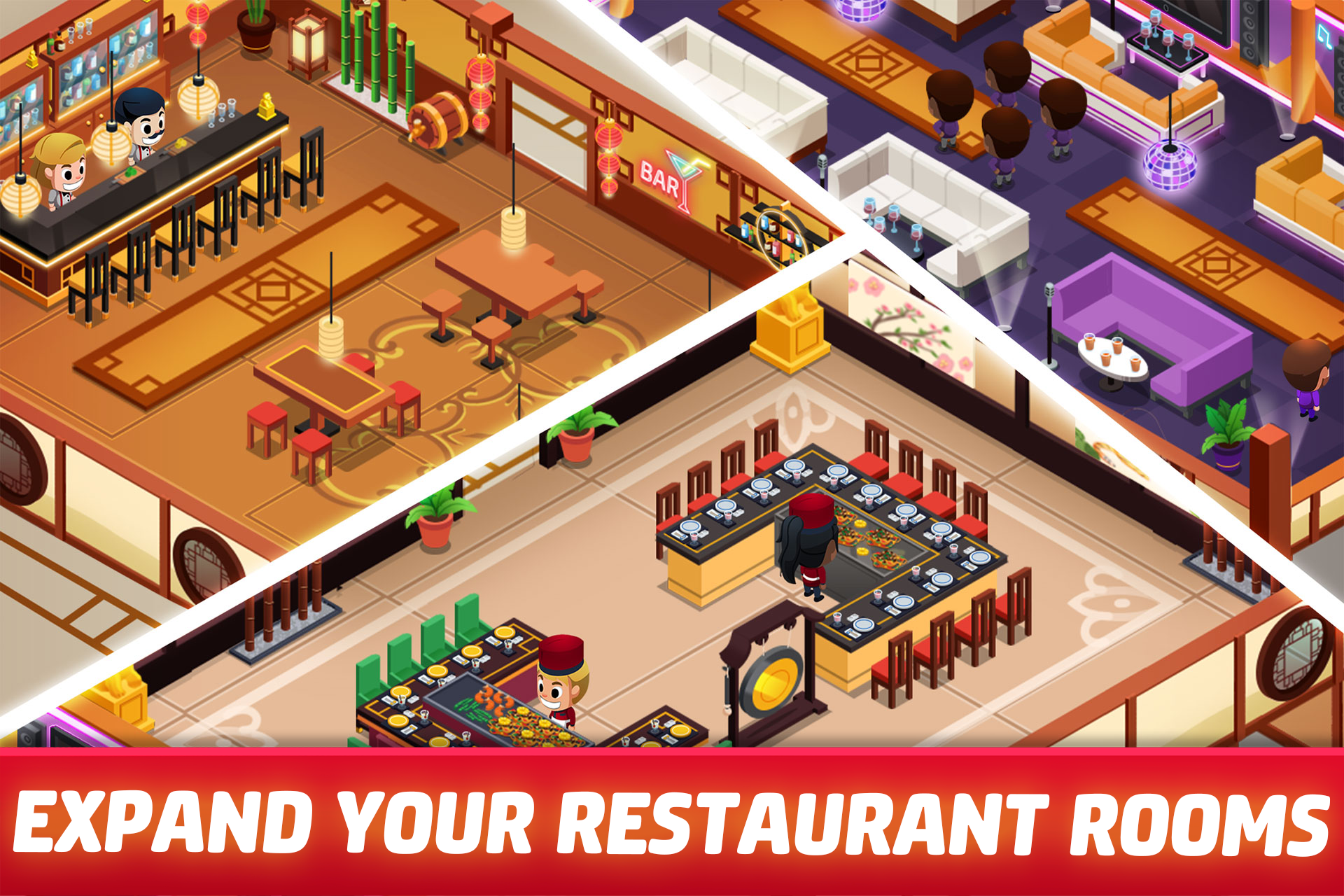 اسکرین شات 2 بازی Idle Restaurant Tycoon