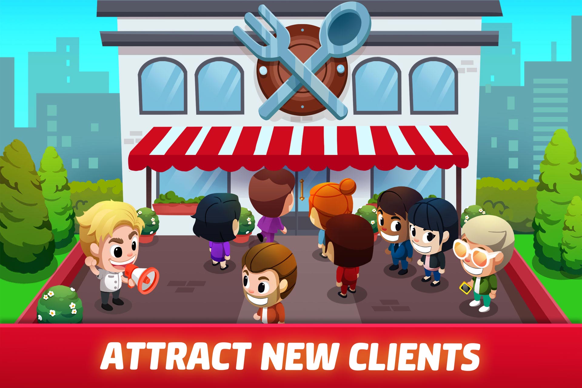 اسکرین شات 3 بازی Idle Restaurant Tycoon