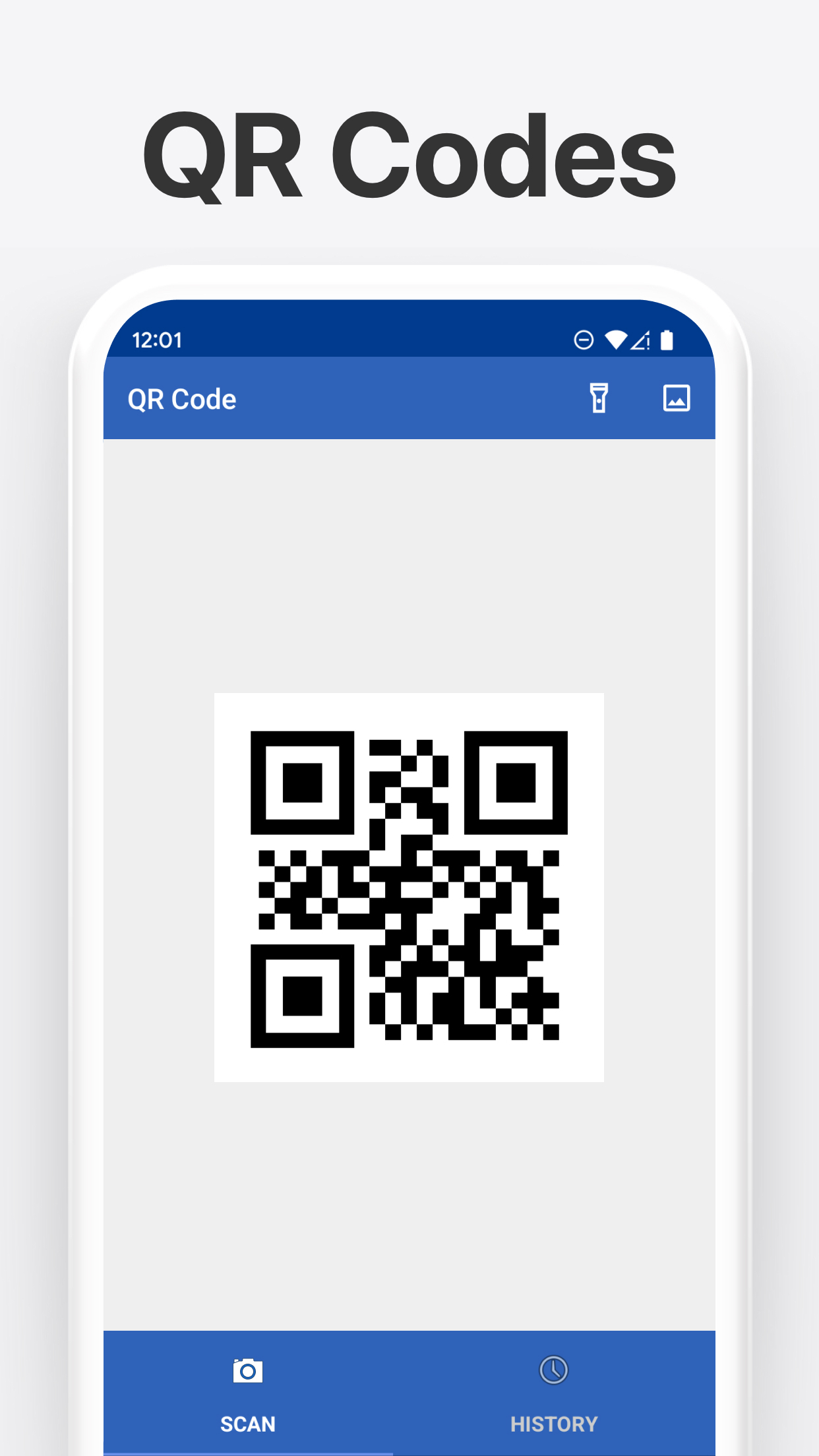 اسکرین شات 2 برنامه Barcode Scanner & Code Reader
