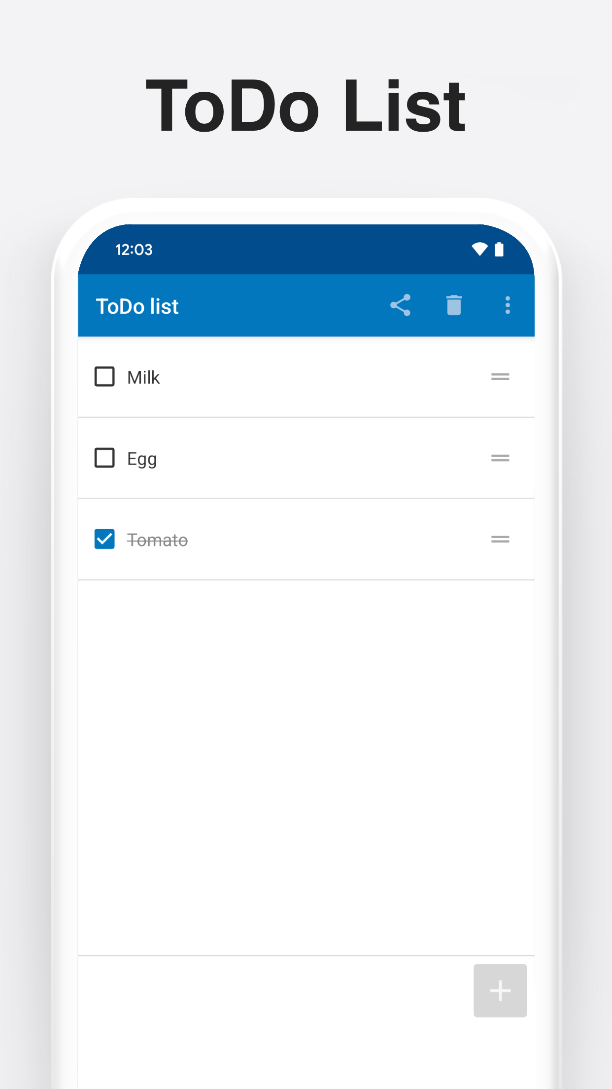 اسکرین شات 1 برنامه Simple To Do List: Daily Tasks