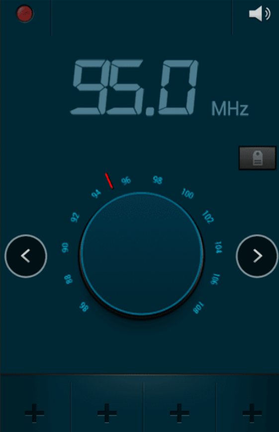 اسکرین شات 2 برنامه Fm Am tuner radio for offline