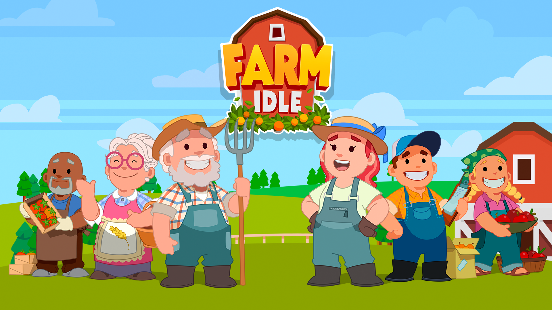 اسکرین شات 1 بازی Farm Idle: Moo Tycoon