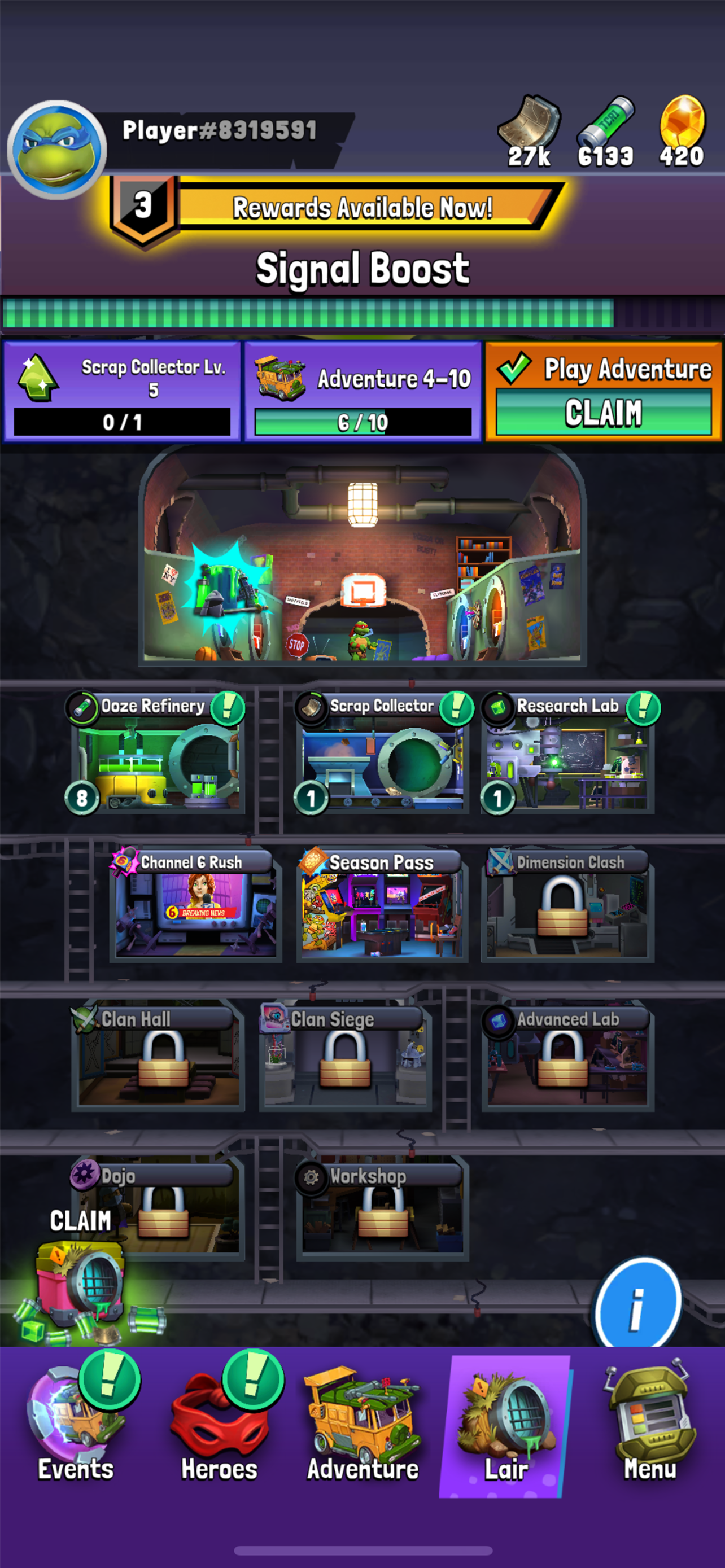 اسکرین شات 7 بازی TMNT: Mutant Madness