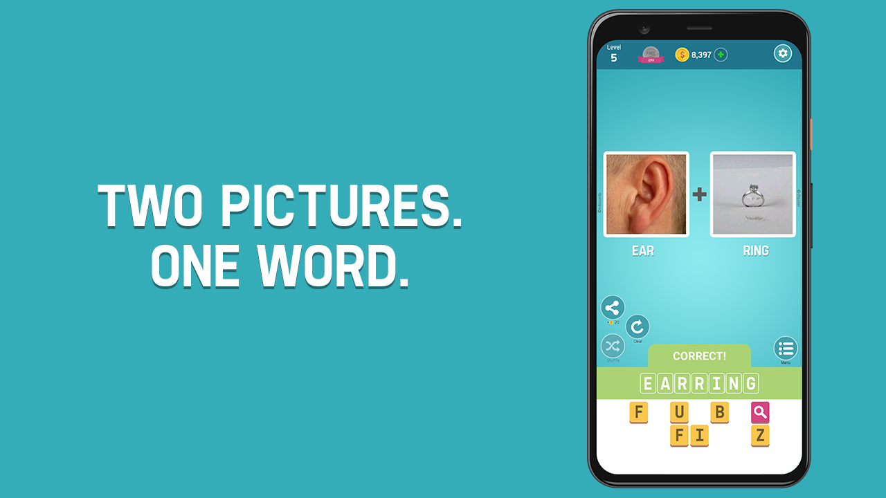 اسکرین شات 6 بازی Pictoword: Fun Brain Word Game