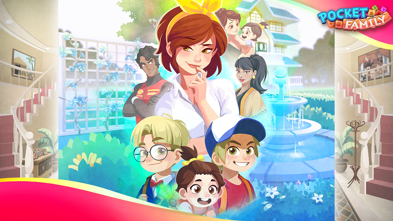 اسکرین شات 8 بازی Pocket Family Dreams: My Home