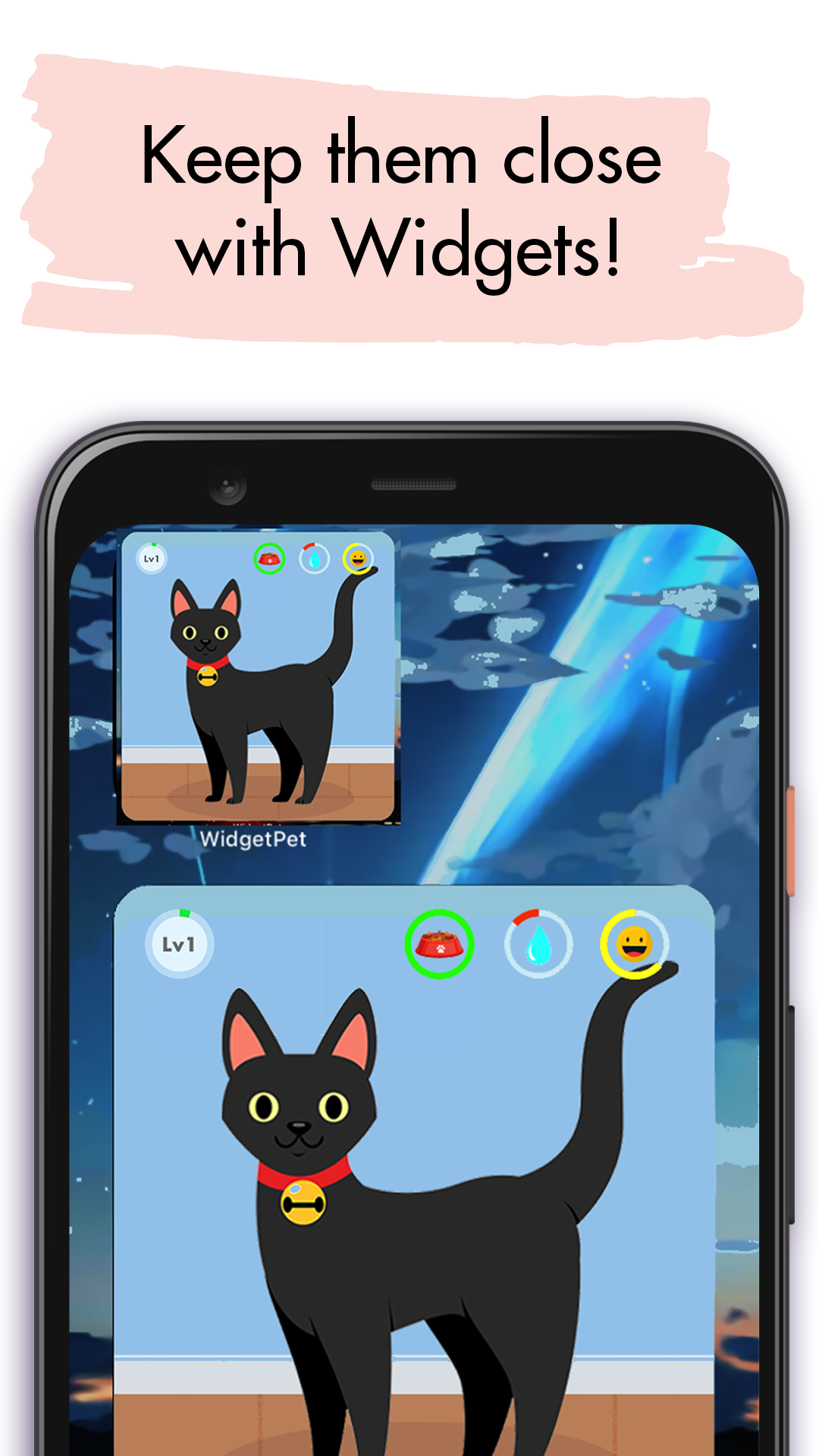 اسکرین شات 2 بازی Watch Pet: Widget & Watch Pets