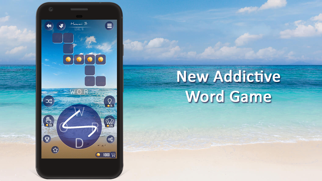 اسکرین شات 6 بازی Word Beach: Word Search Games