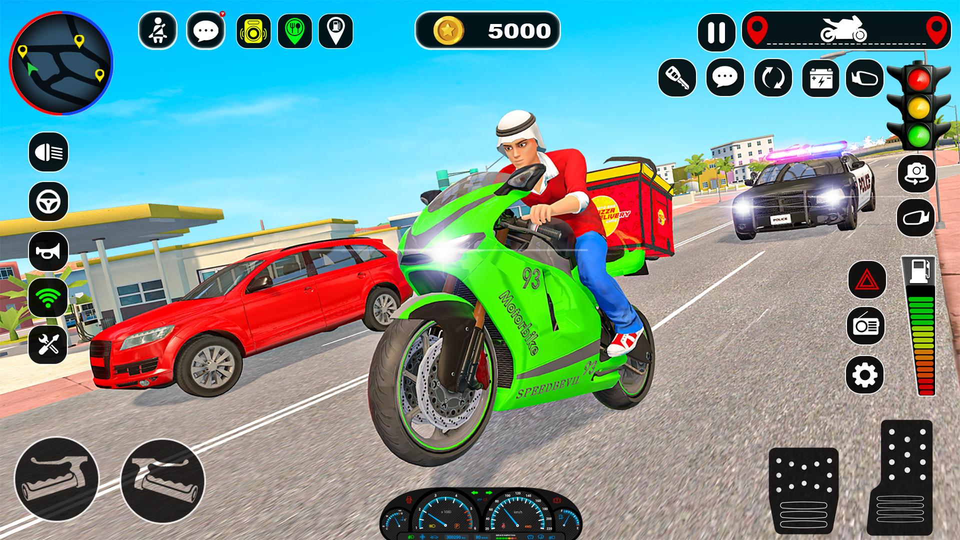 اسکرین شات 1 بازی Pizza Delivery: Girl Food Game