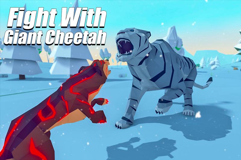 اسکرین شات 3 برنامه Wolf Simulator Fantasy Jungle