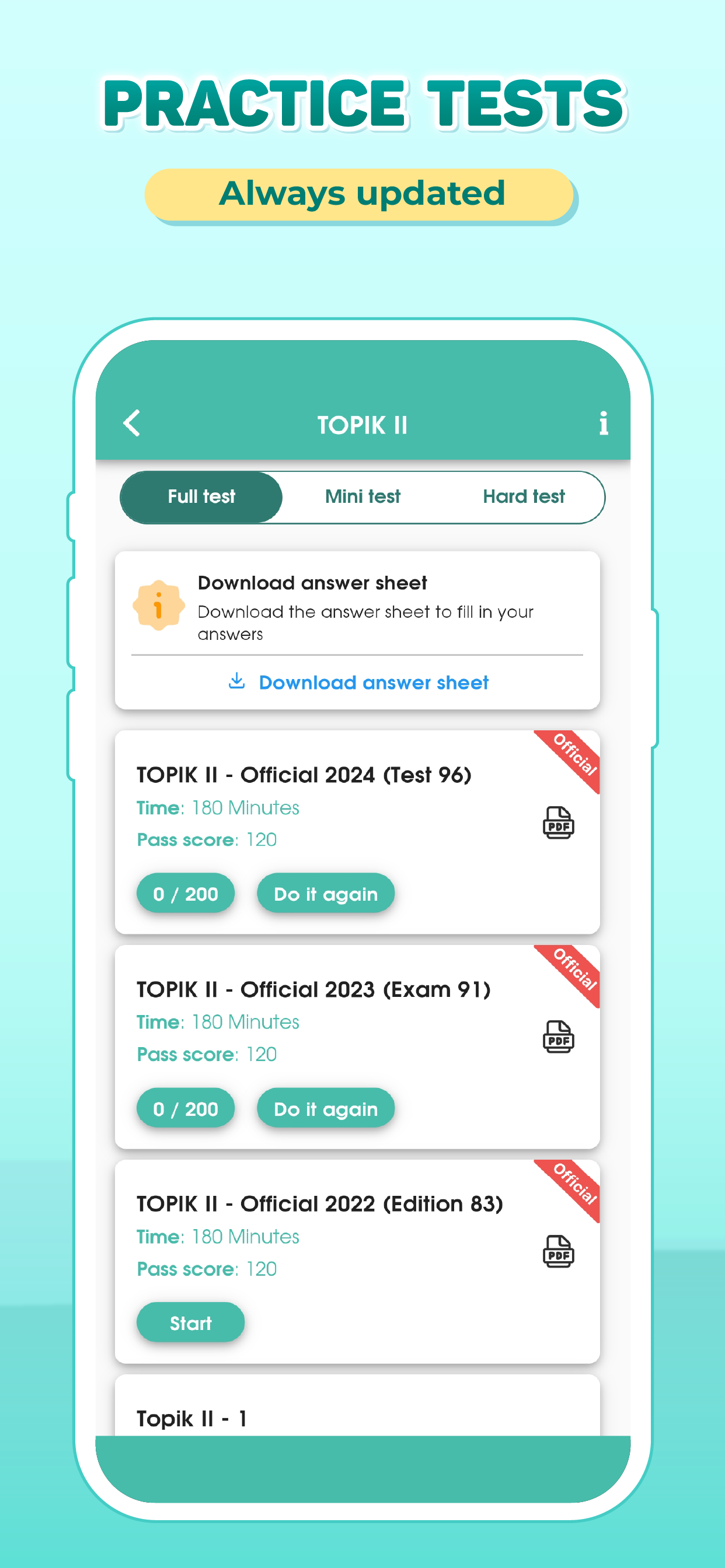 اسکرین شات 3 برنامه Migii TOPIK 1-6 & EPS TOPIK