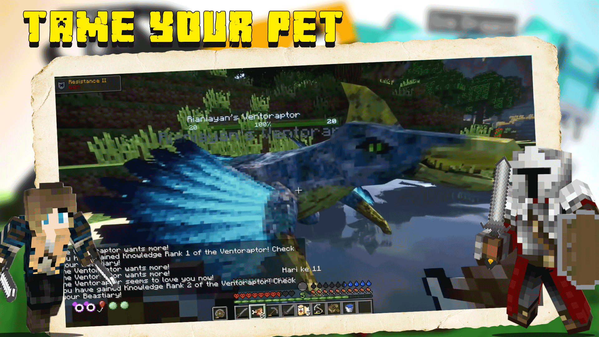 اسکرین شات 3 برنامه RLCraft Modpack MCPE