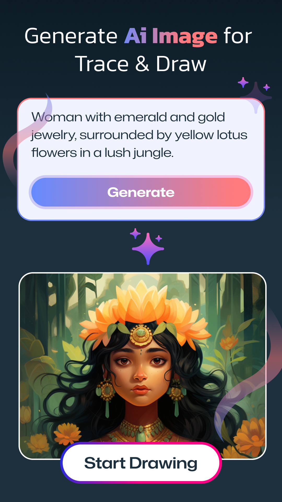 اسکرین شات 2 برنامه Draw Easy AI: AR Trace Sketch