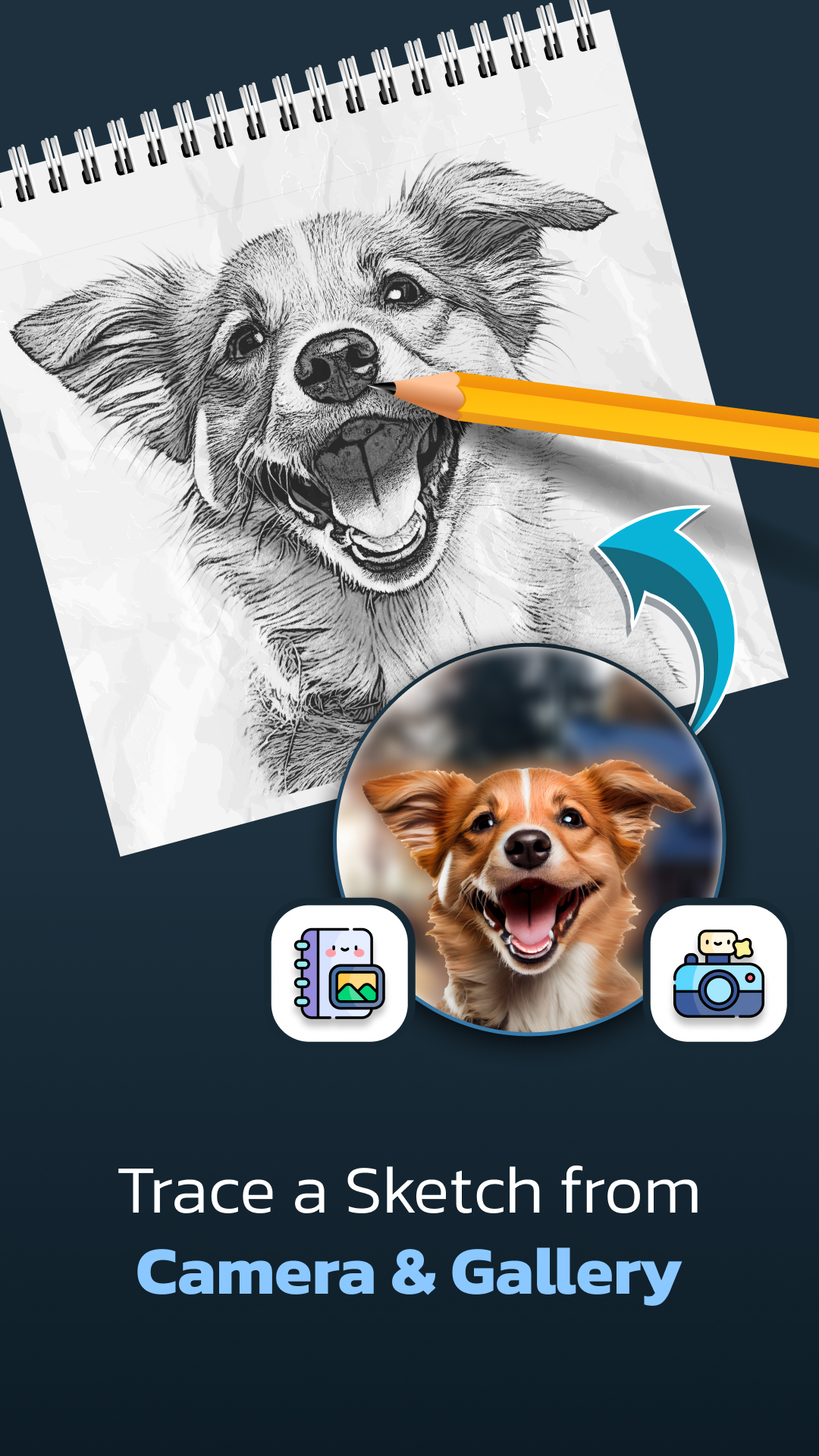 اسکرین شات 4 برنامه Draw Easy AI: AR Trace Sketch