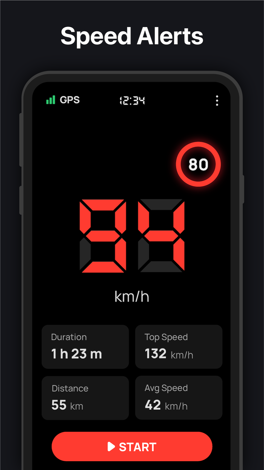اسکرین شات 2 برنامه GPS Speedometer : Odometer HUD
