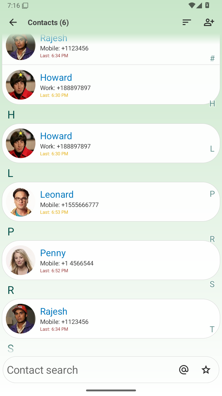 اسکرین شات 7 برنامه Smart Notify - Dialer & SMS