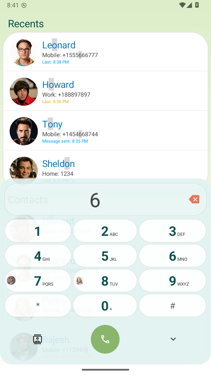 اسکرین شات 6 برنامه Smart Notify - Dialer & SMS