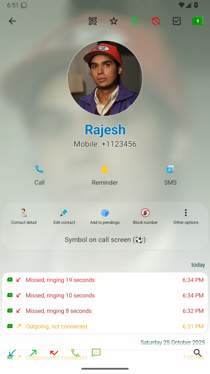 اسکرین شات 2 برنامه Smart Notify - Dialer & SMS