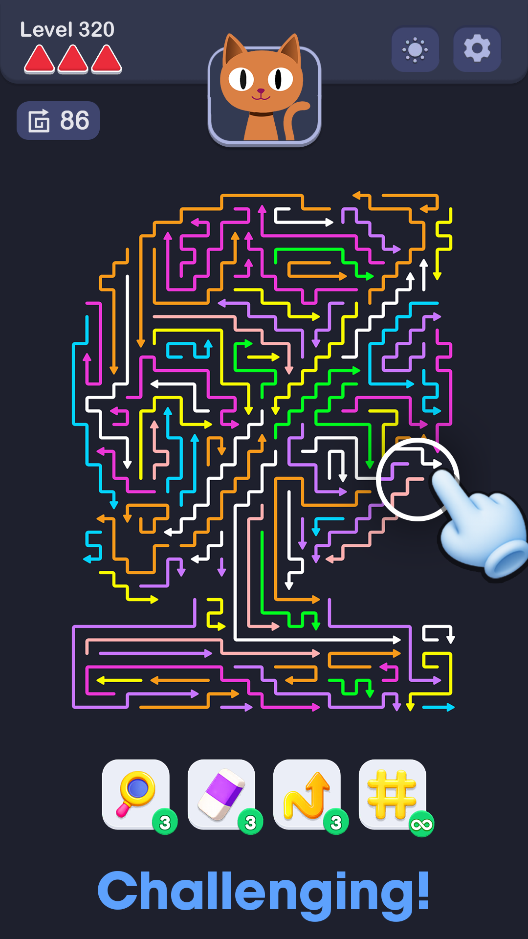 اسکرین شات 6 بازی Tap Arrows: Escape Puzzle
