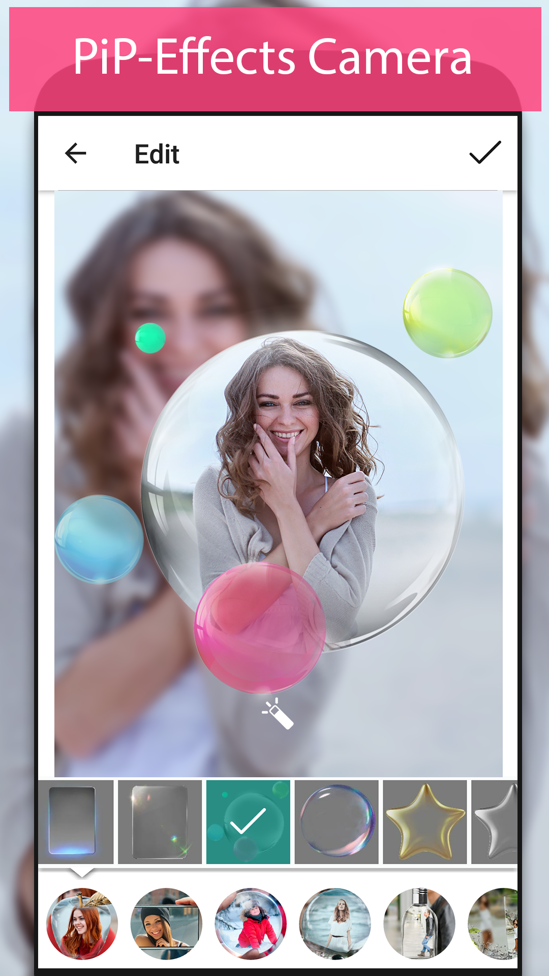 اسکرین شات 3 برنامه PiP camera collage maker
