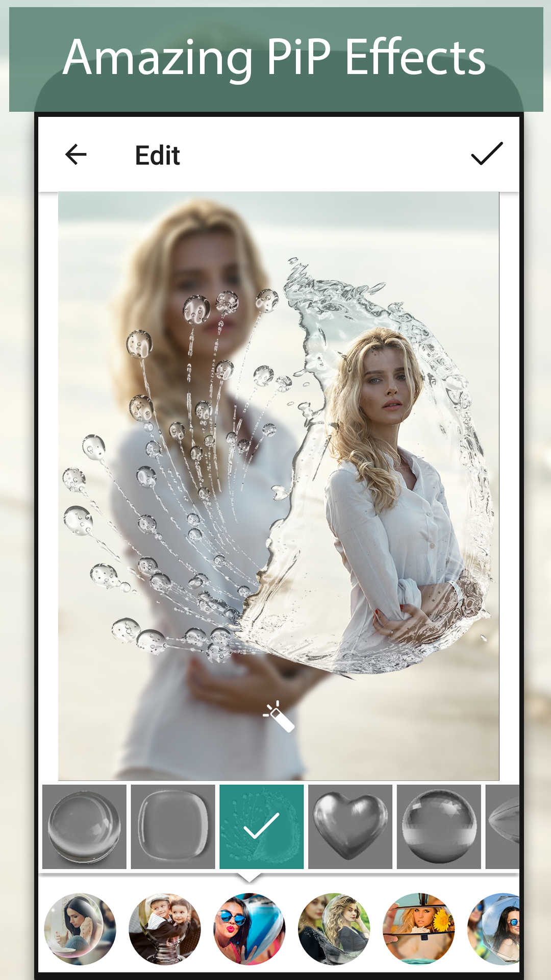 اسکرین شات 6 برنامه PiP camera collage maker