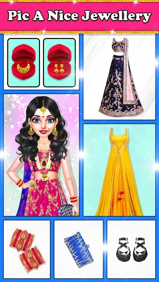 اسکرین شات 4 بازی Indian Wedding Makeup Expert