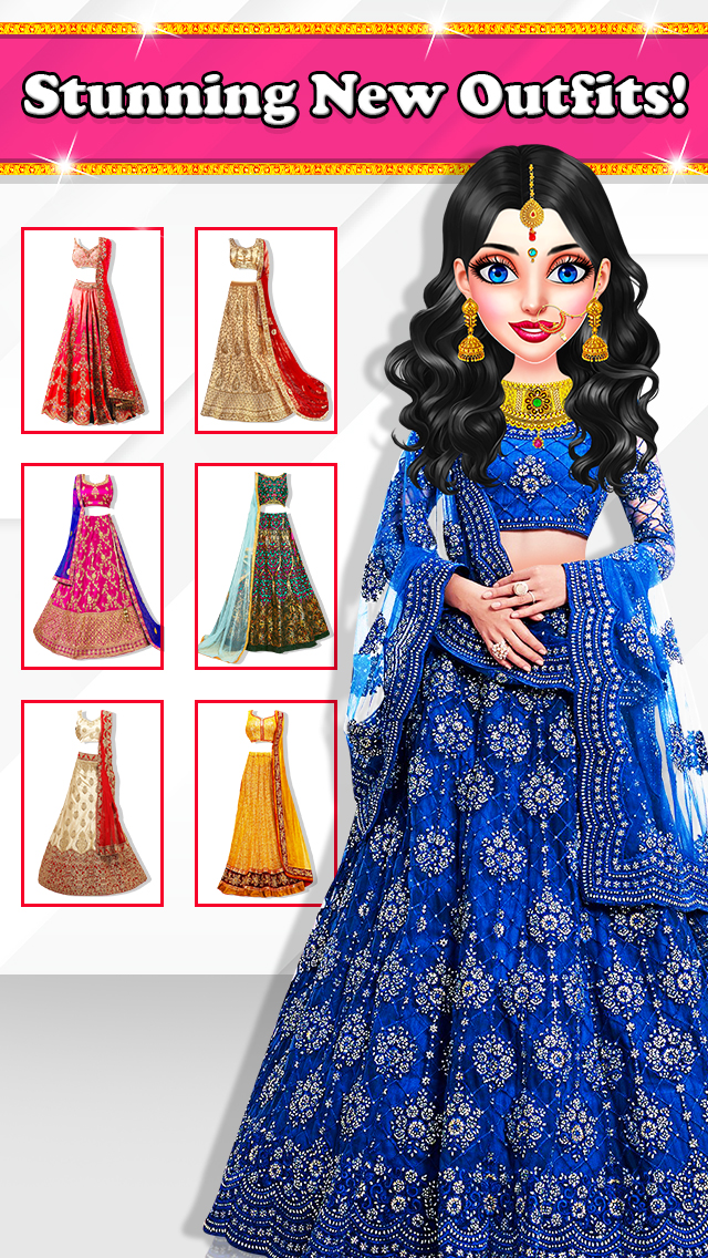 اسکرین شات 5 بازی Indian Wedding Makeup Expert