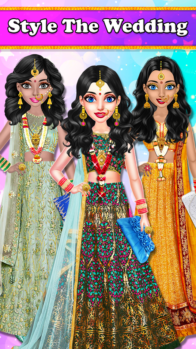 اسکرین شات 6 بازی Indian Wedding Makeup Expert