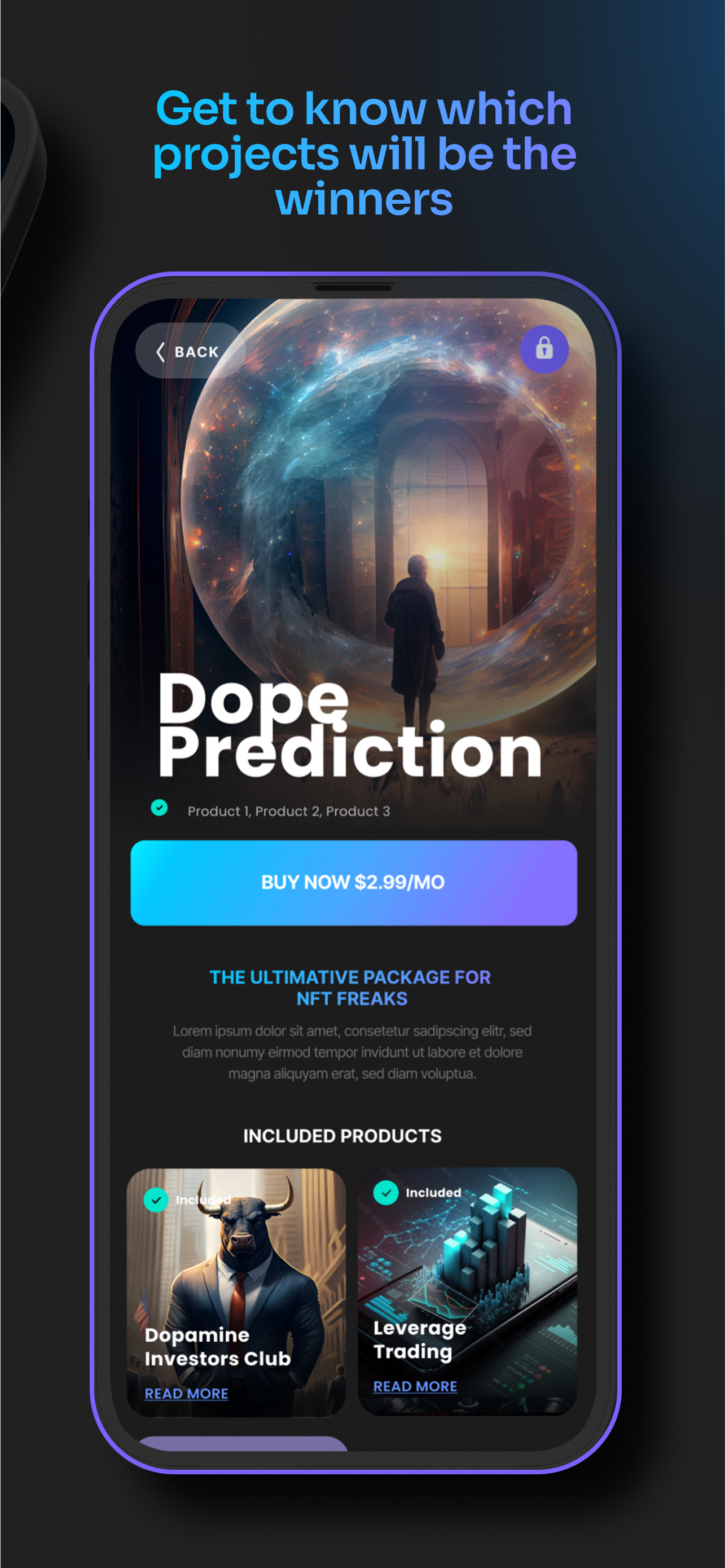 اسکرین شات 3 برنامه DOPAMINE - Bitcoin & Crypto