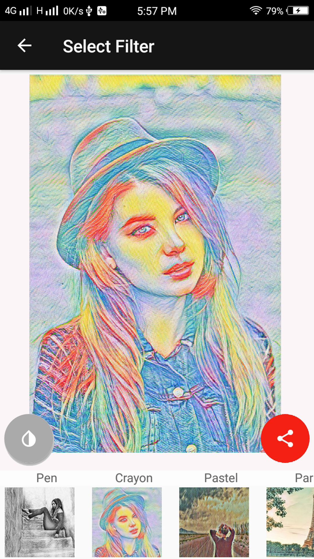 اسکرین شات 3 برنامه Sketch Photo Maker