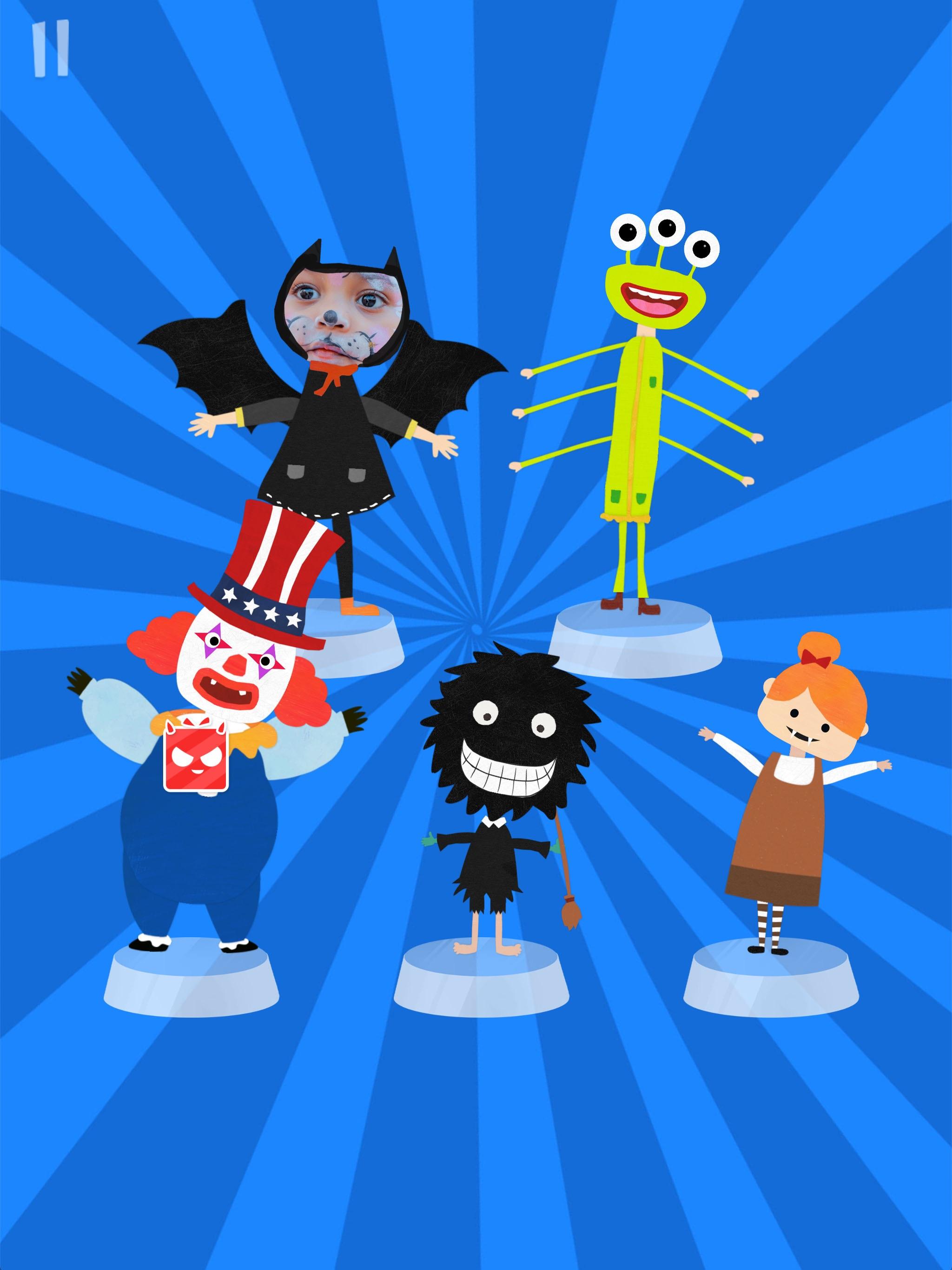 اسکرین شات 6 بازی Labo Halloween Paperman