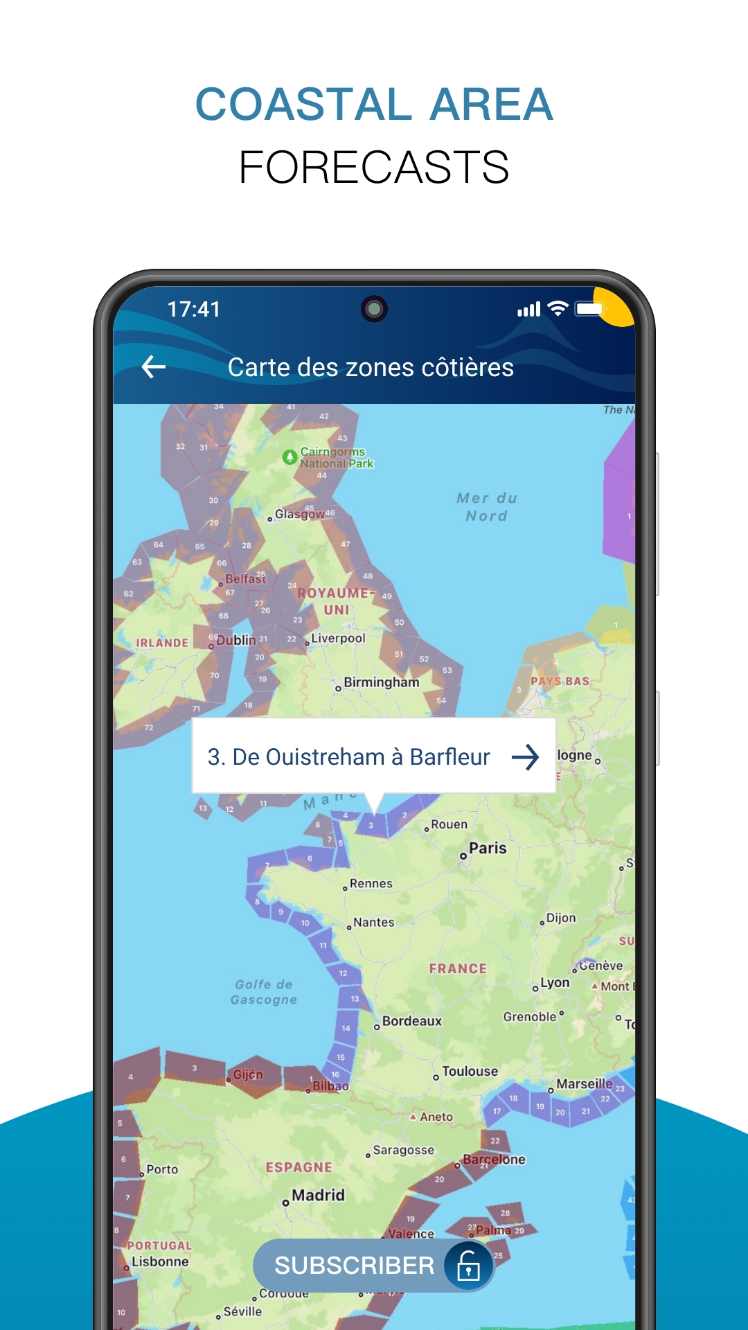 اسکرین شات 7 برنامه Météo Marine