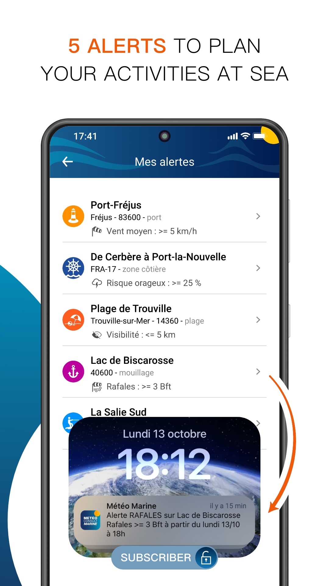 اسکرین شات 4 برنامه Météo Marine