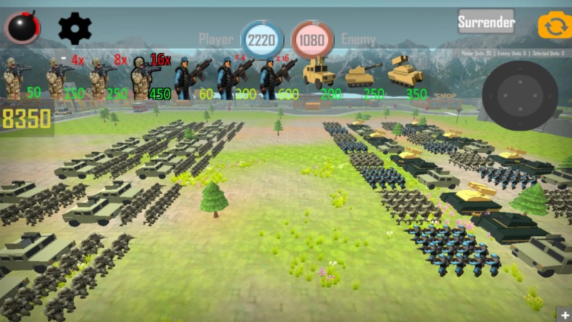 اسکرین شات 2 بازی World War 3: European Wars RTS