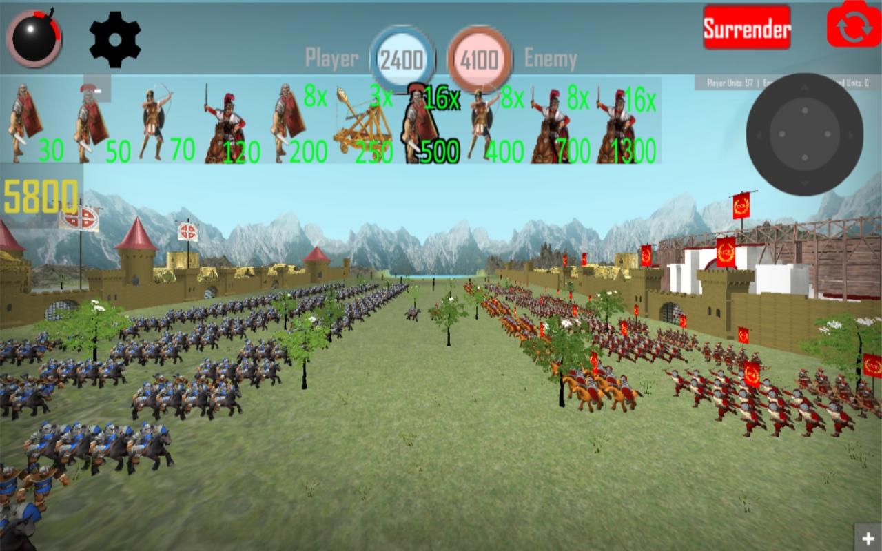 اسکرین شات 2 بازی Roman Empire: Caesar Wars