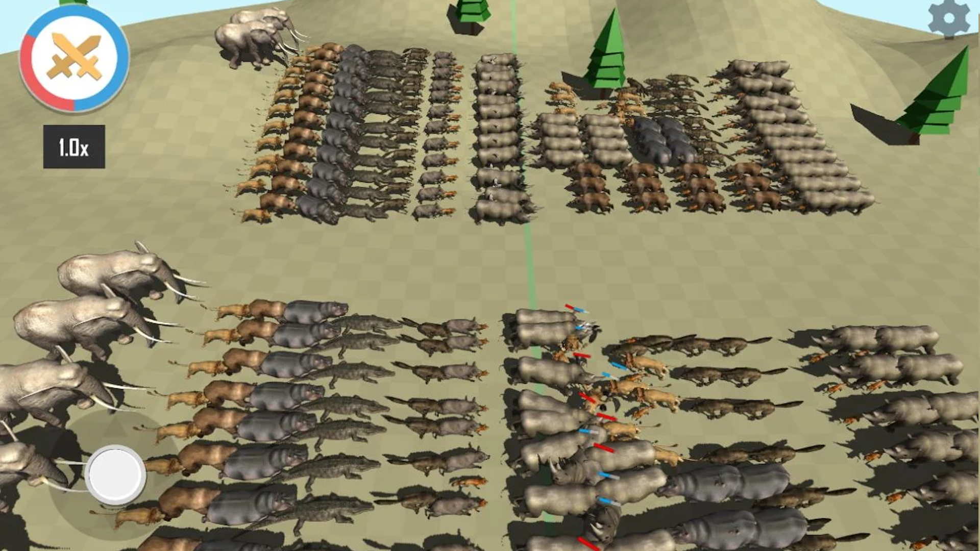 اسکرین شات 6 بازی Animal Epic Battle Simulator