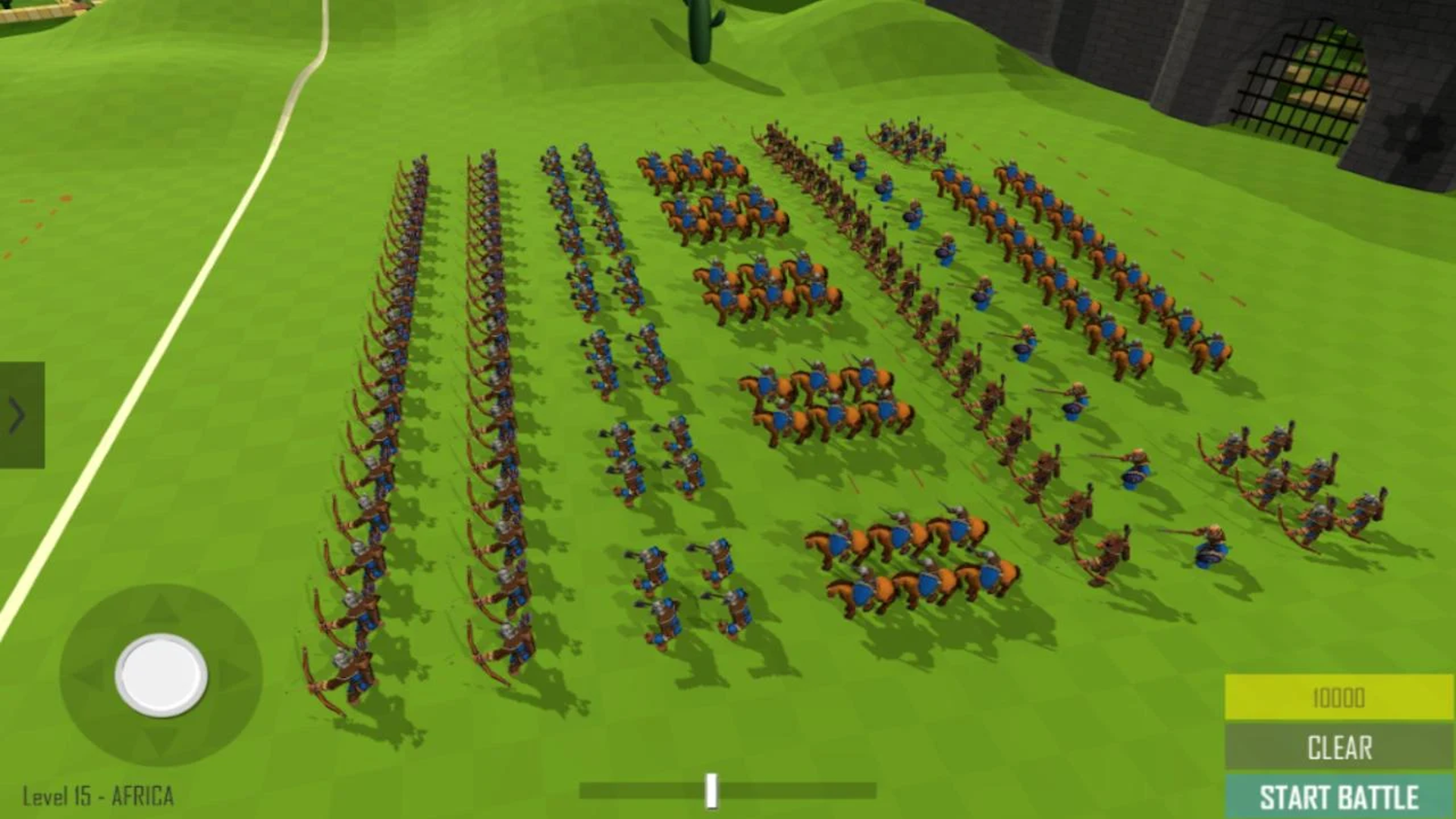 اسکرین شات 5 بازی Medieval Battle Simulator Game