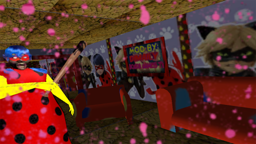 اسکرین شات 3 بازی Lady-bug Granny   2: Scary Game halloween Mod 2019
