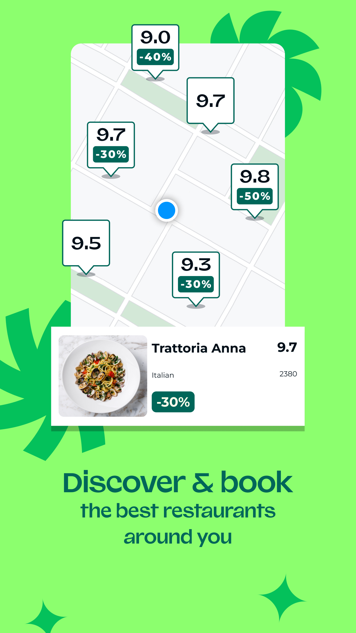 اسکرین شات 2 برنامه TheFork - Restaurant bookings