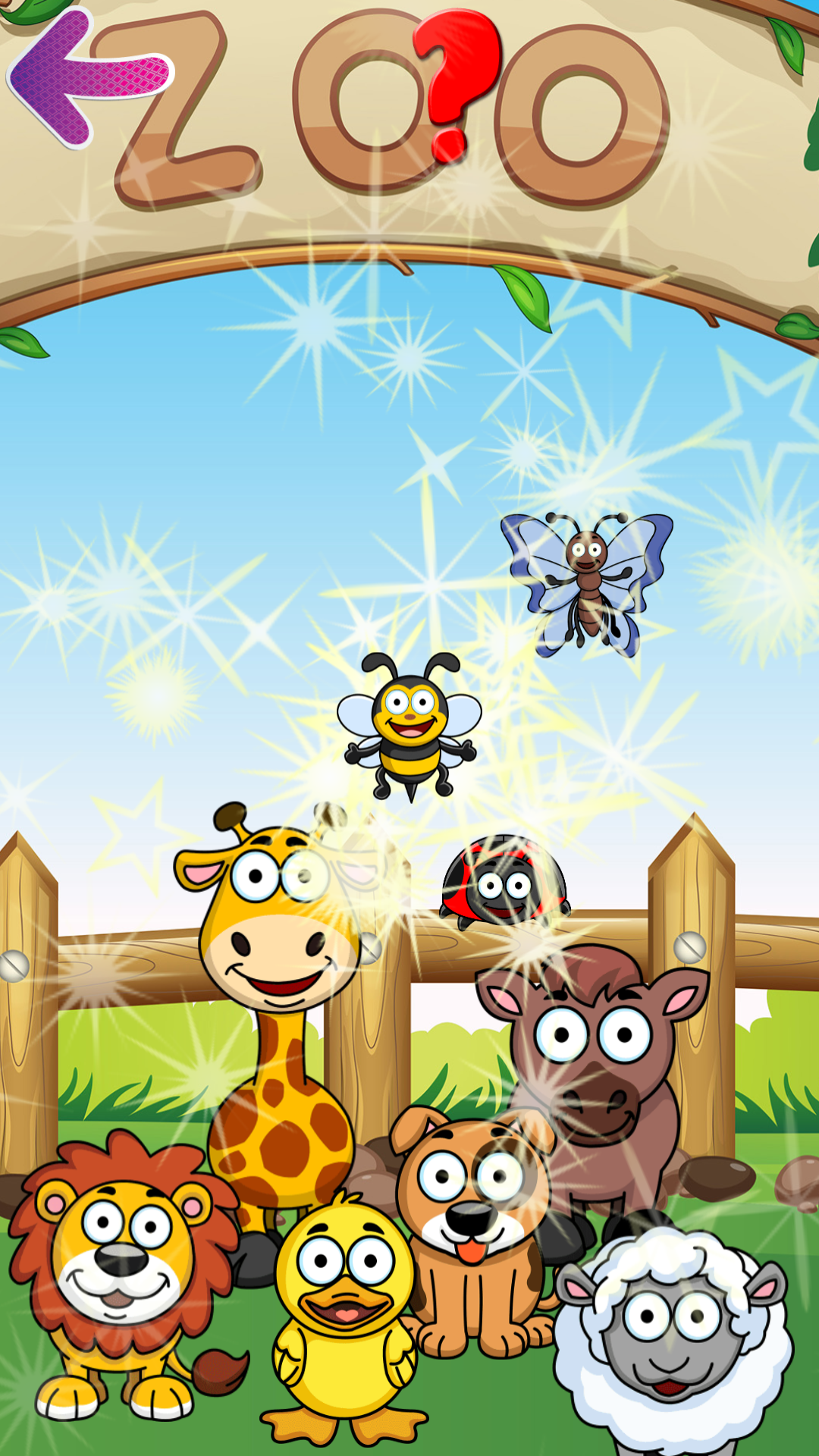 اسکرین شات 6 بازی Toddler Animal Pop