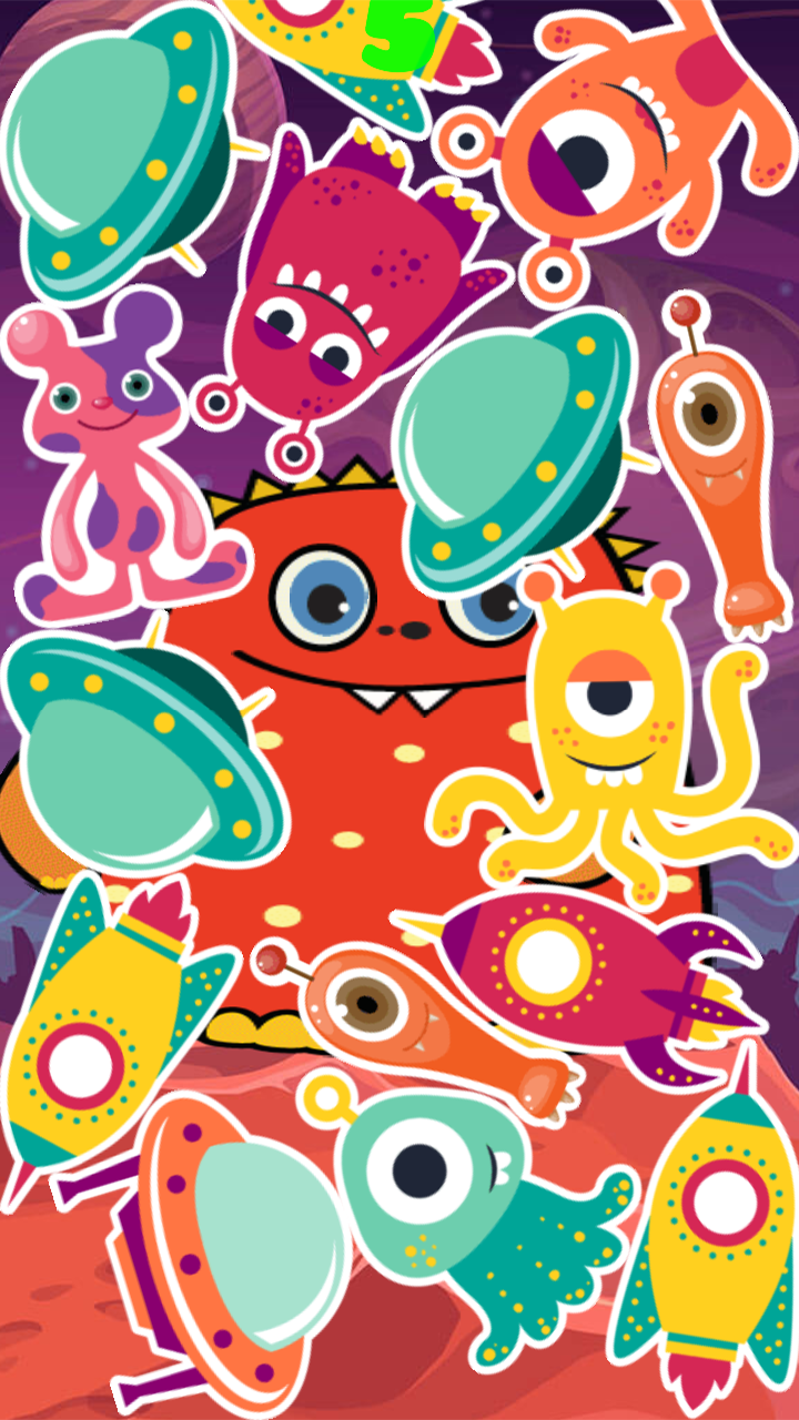 اسکرین شات 7 بازی Toddler Monster Pop