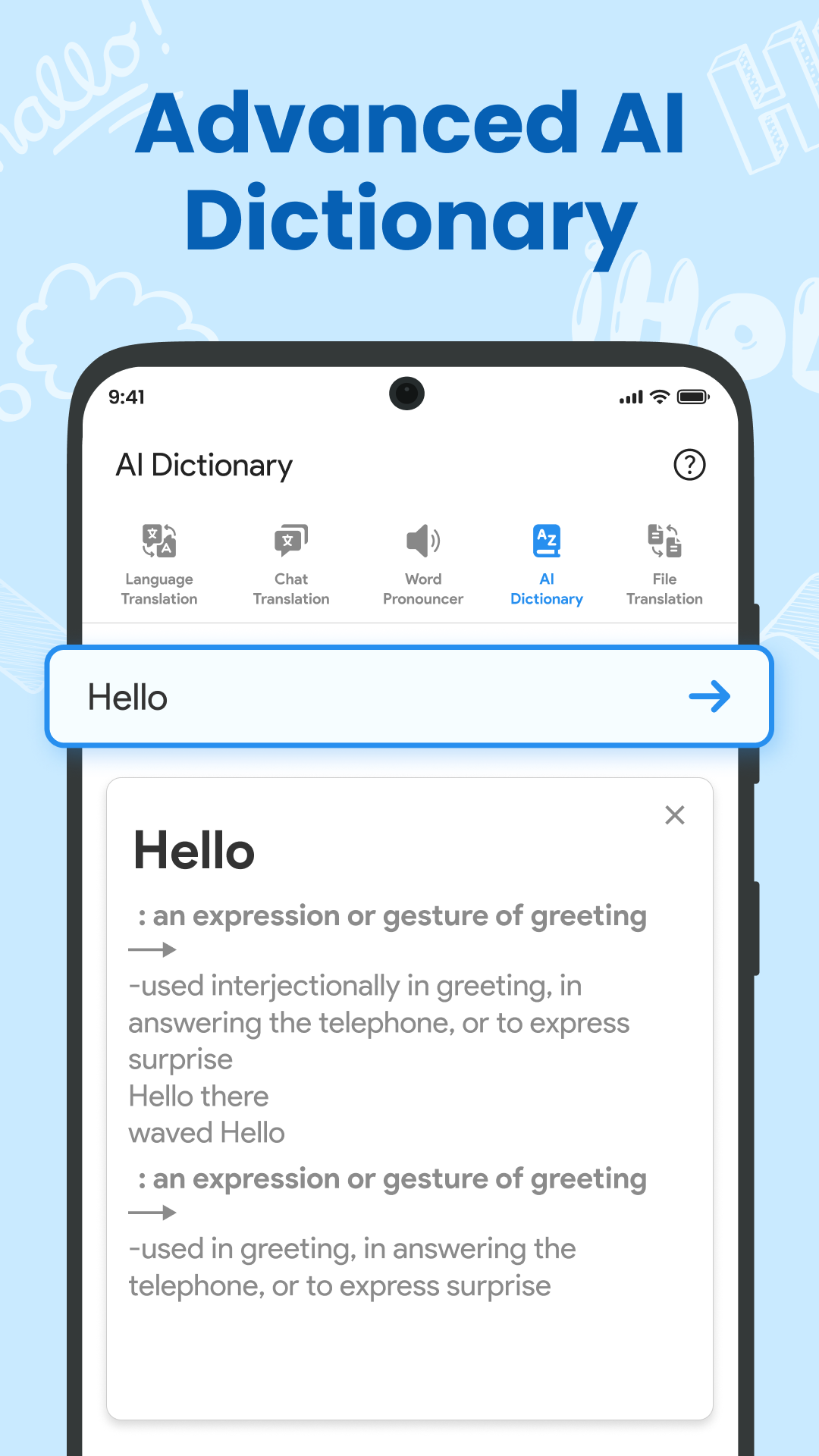 اسکرین شات 5 برنامه AI Translate : Translator App