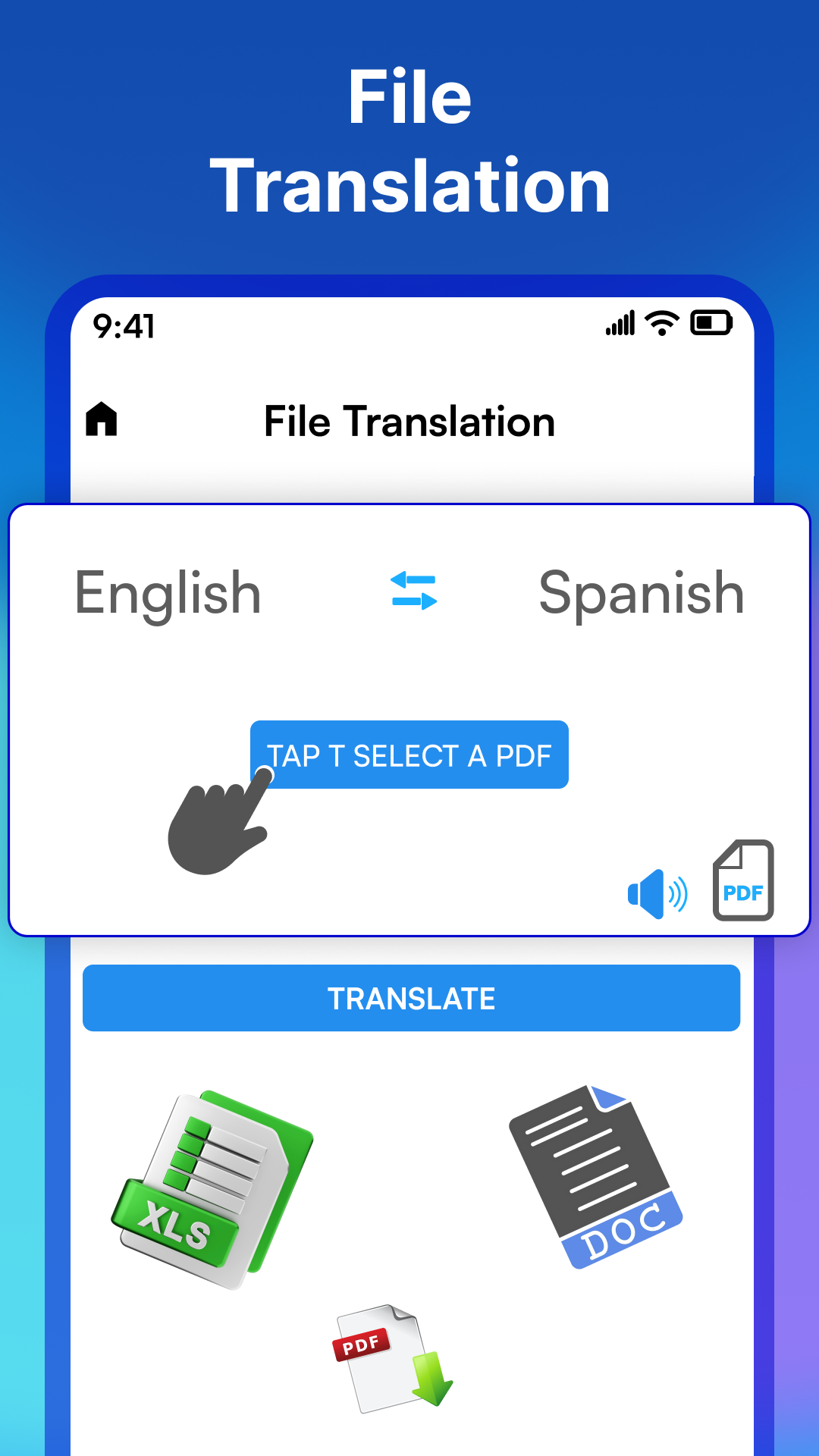 اسکرین شات 6 برنامه AI Translator: Live Translate