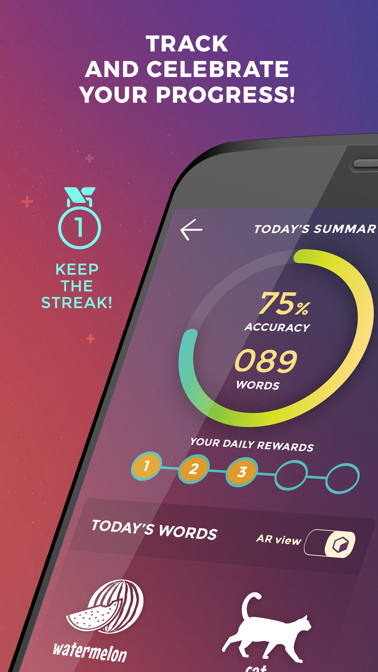 اسکرین شات 3 برنامه Drops: Learn American English