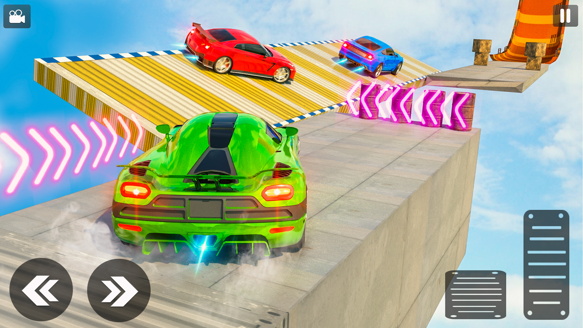 اسکرین شات 4 بازی Impossible Car Stunt Racing 3D