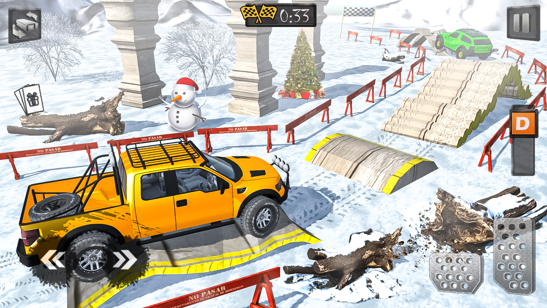 اسکرین شات 1 بازی 4x4 Offroad Driving Simulator